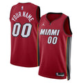 Miami Heat Maroon Custom Jersey