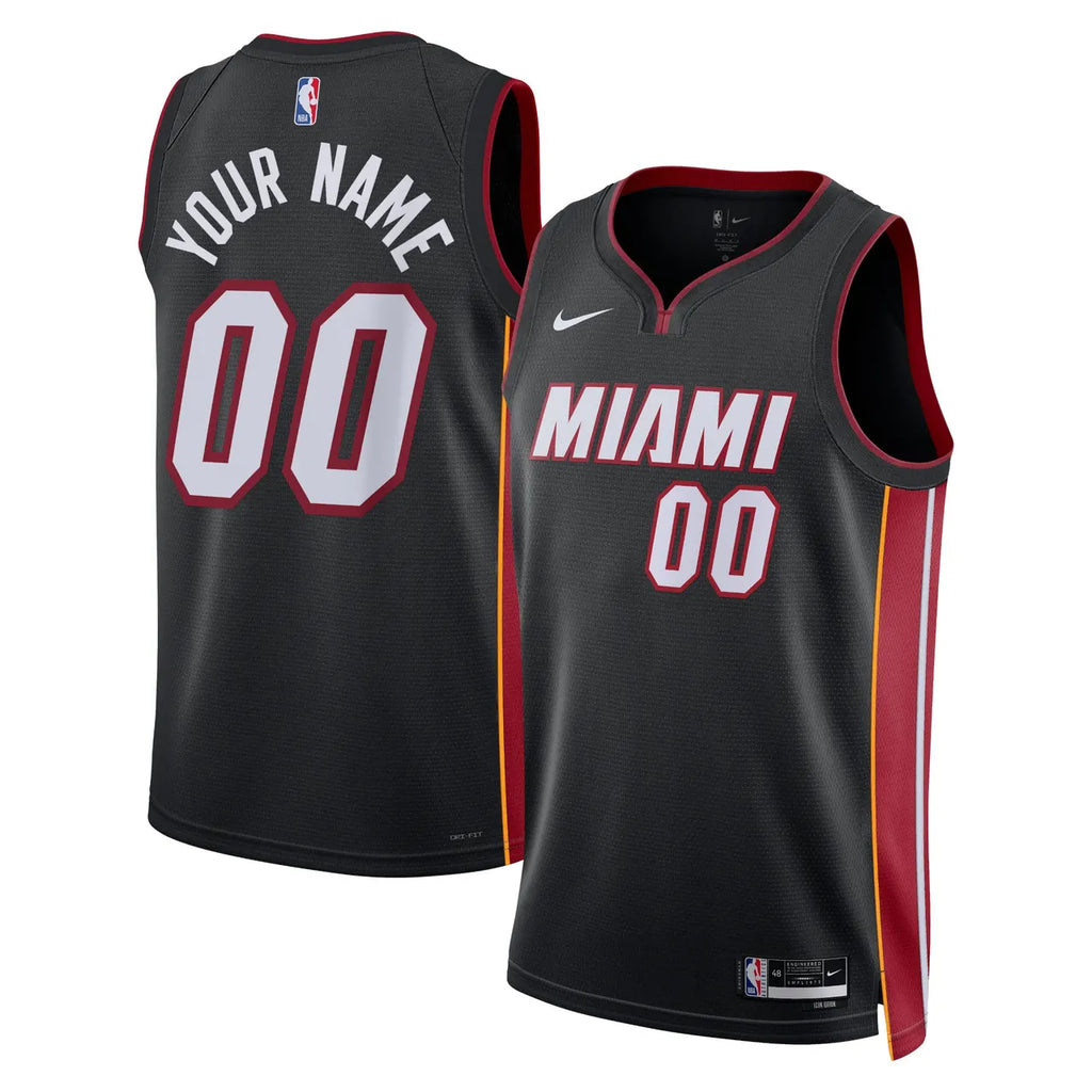 nike Miami Heat Black Jersey