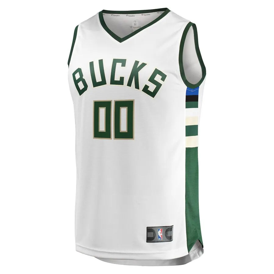 Fanatics Bucks White Jersey