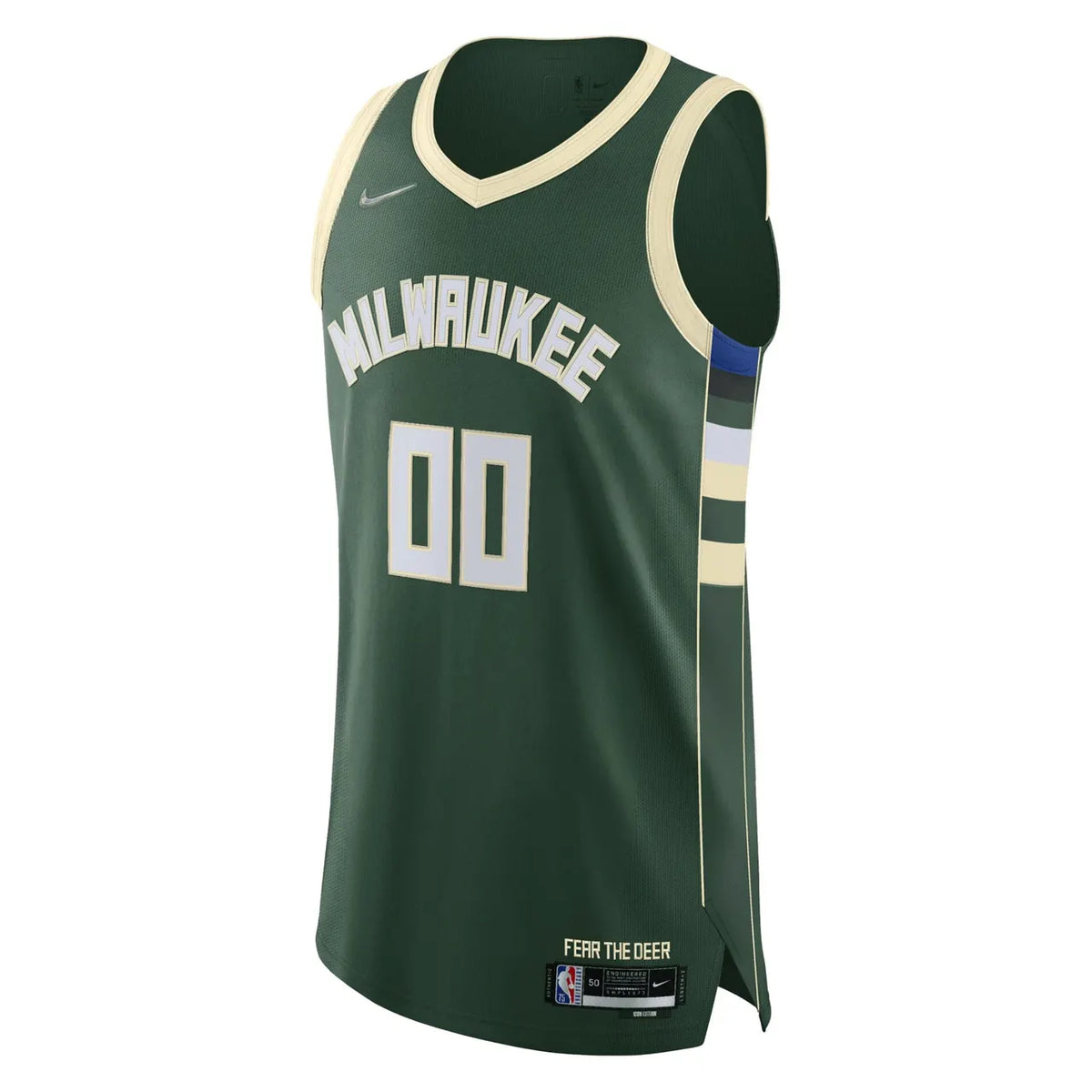 icon Nike Bucks Green Custom Jersey