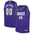 Bucks Purple Custom Jersey