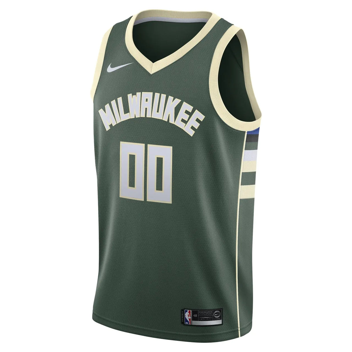 Nike Bucks Olive Jersey - Hình 2