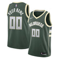 Bucks Olive Green Jersey Custom