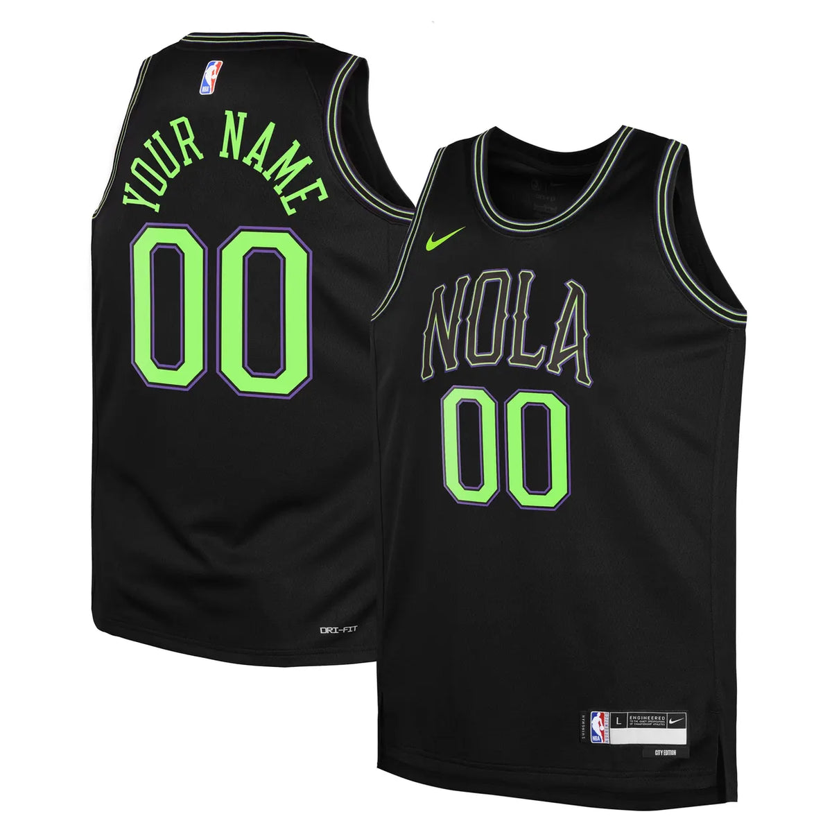 Nike NOLA Black Jersey