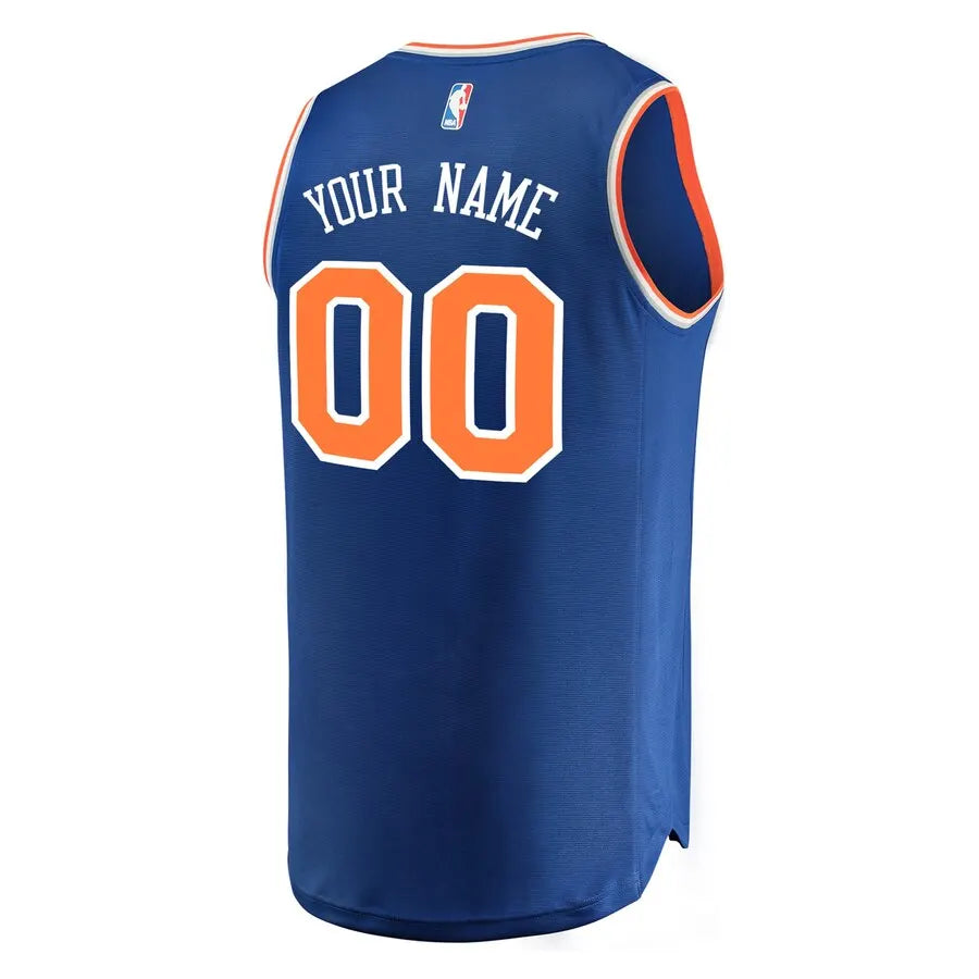Fanatics Knicks Blue Jersey - Hình 2