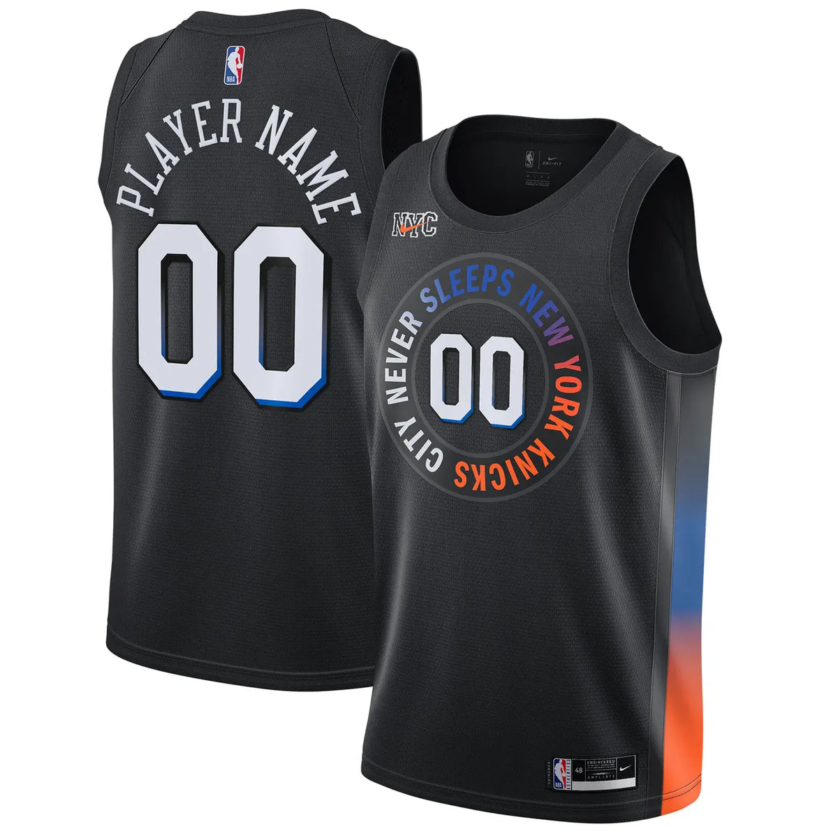 Nike Knicks Black Icon Jersey