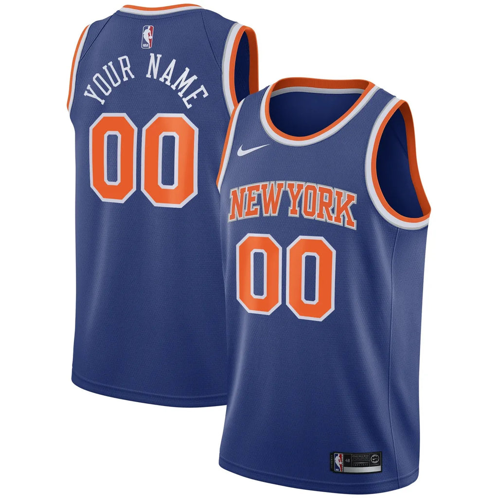 Nike Knicks Blue Jersey
