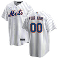 Mets White Pinstripe Jersey nike custom