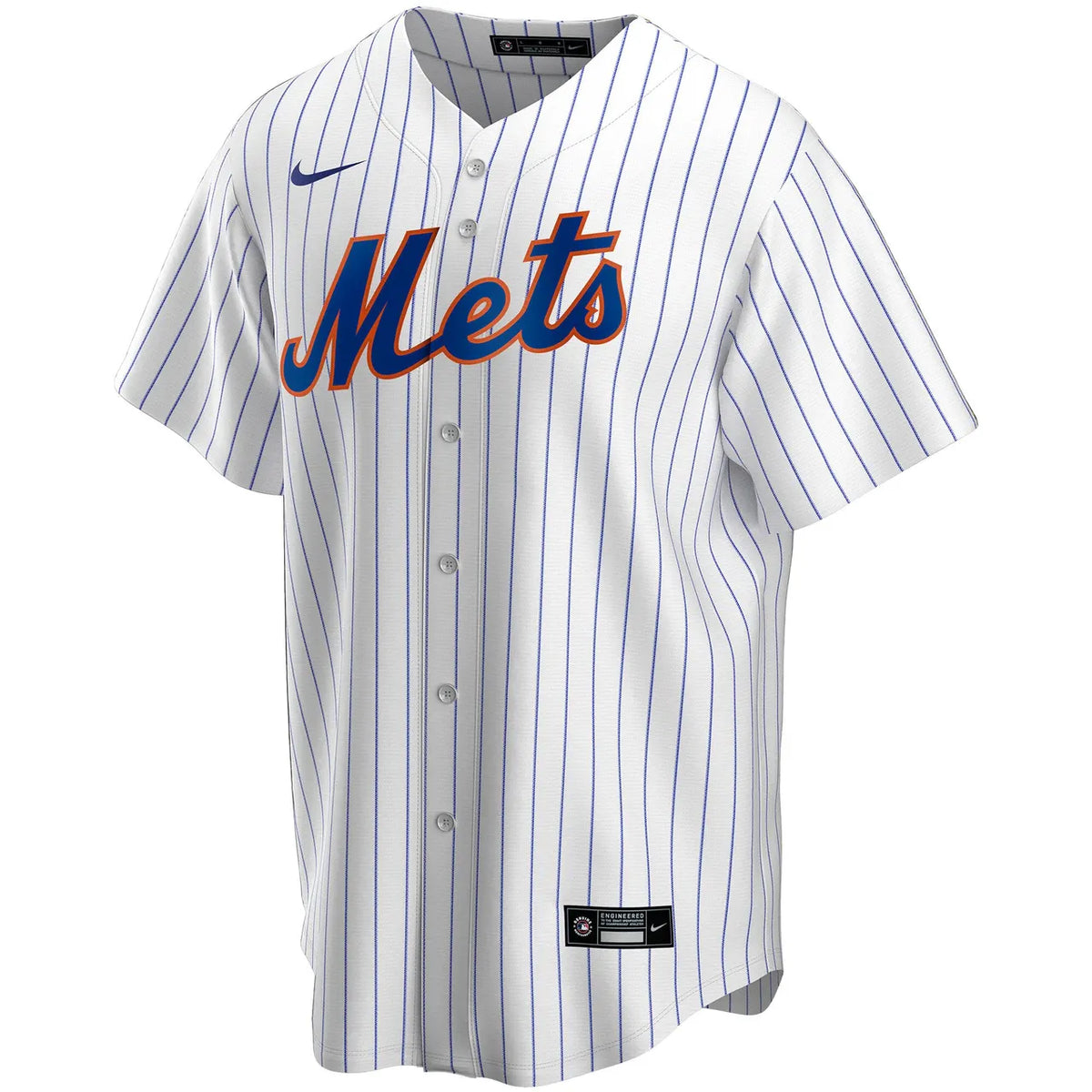 Mets Pinstripe Custom Jersey nike - Hình 3