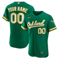 Oakland A's Custom Green Jersey