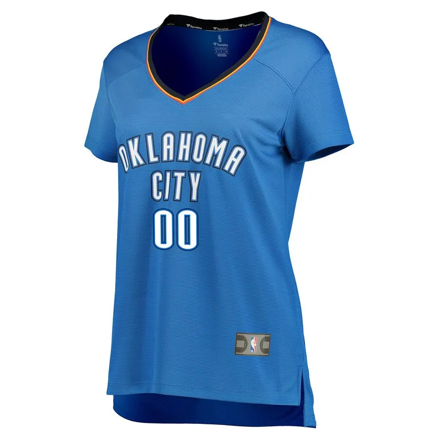 Fanatics OKC Thunder Blue Jersey - Hình 2