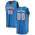 custom Fanatics Thunder Blue Jersey