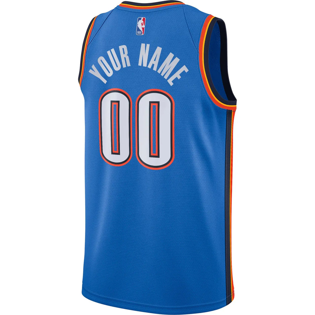 nike Thunder Blue Custom Jersey - Hình 4