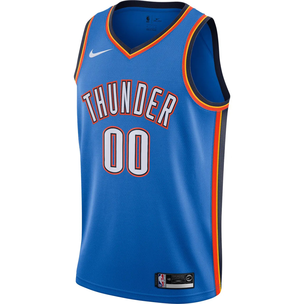 nike Thunder Blue Custom Jersey - Hình 3
