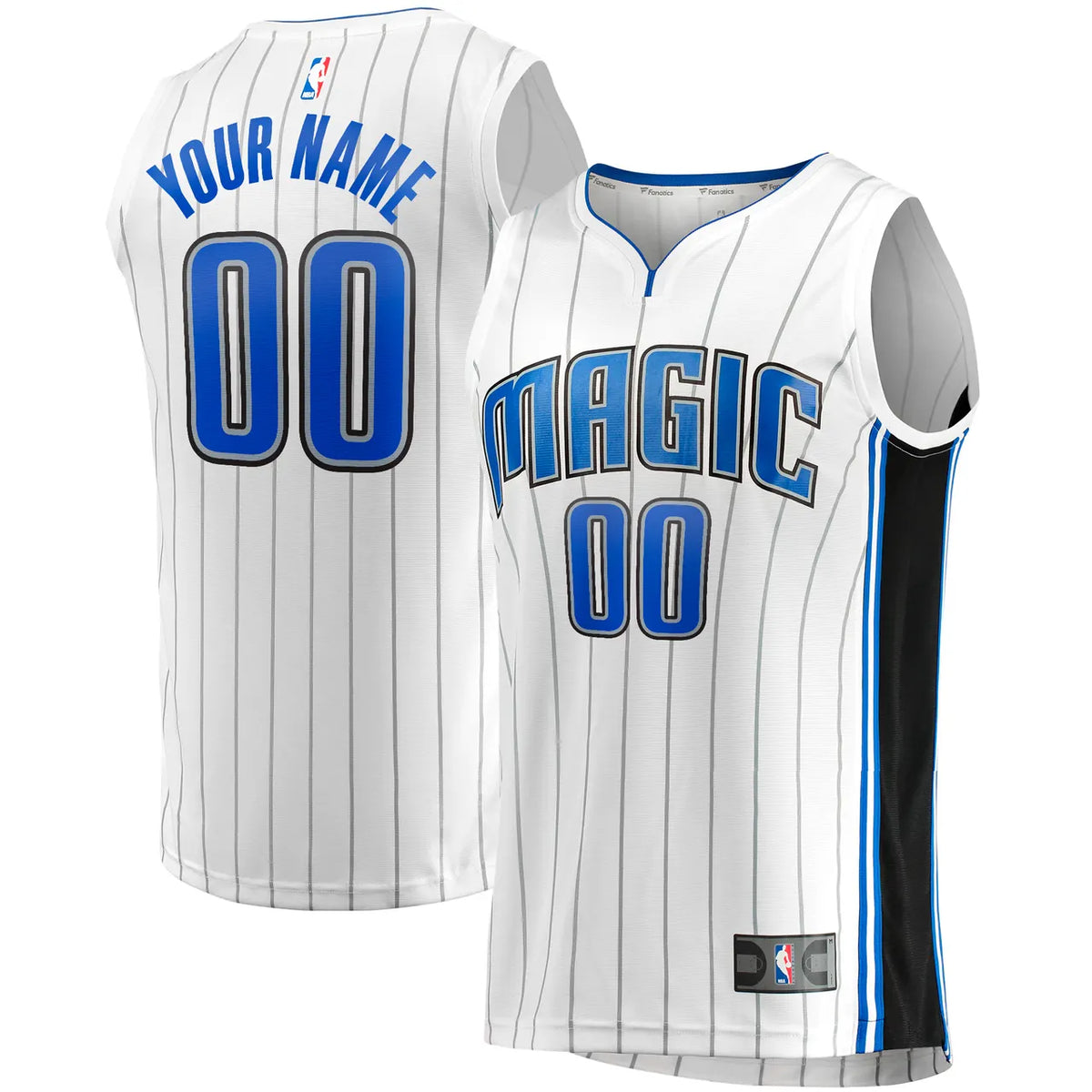 Magic White Pinstripe Jersey