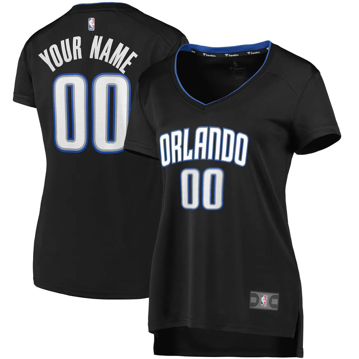 Orlando Magic Custom Black Jersey - Hình 2