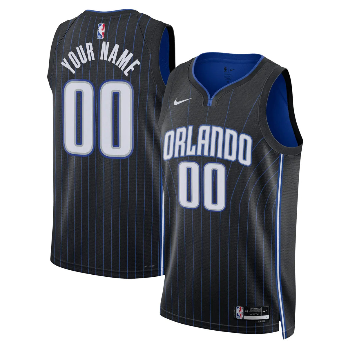 Magic Black Icon Custom Jersey