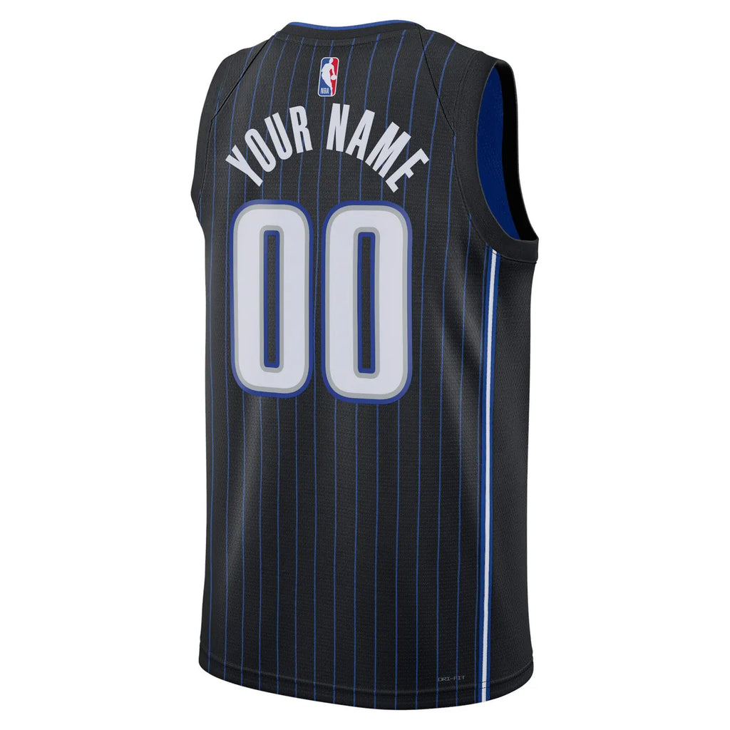 custom Nike Magic Black Icon Jersey - Hình 2