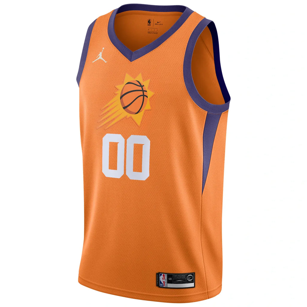 Suns Custom Orange Jersey - Hình 3