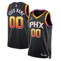 Jordan PHX Suns Black Jersey