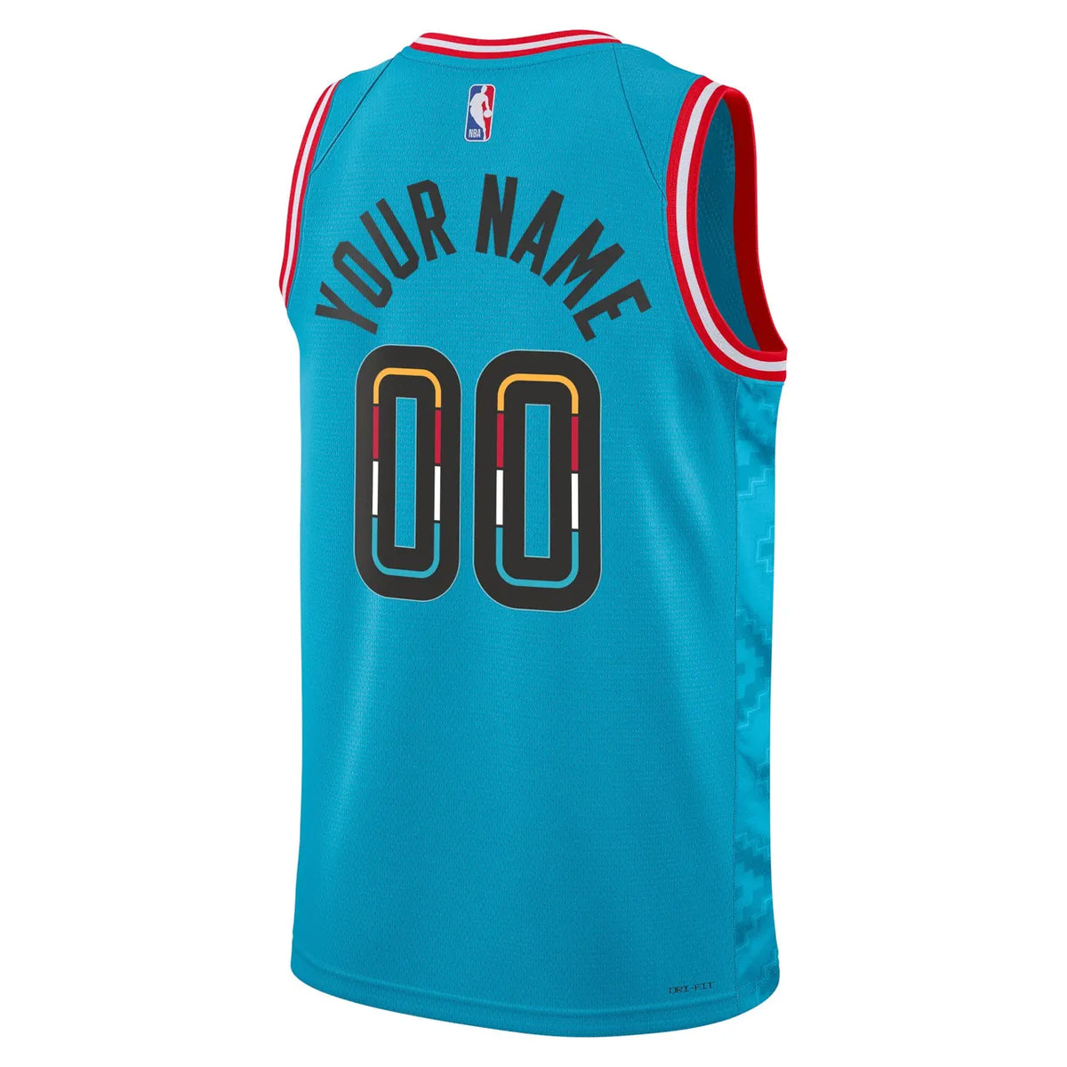 Suns Turquoise Custom Jersey - Hình 2