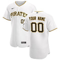 Pirates White Gold Custom Jersey