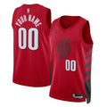 Jordan Blazers Red Custom Jersey