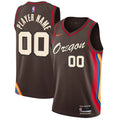 Nike Blazers Oregon Brown Jersey