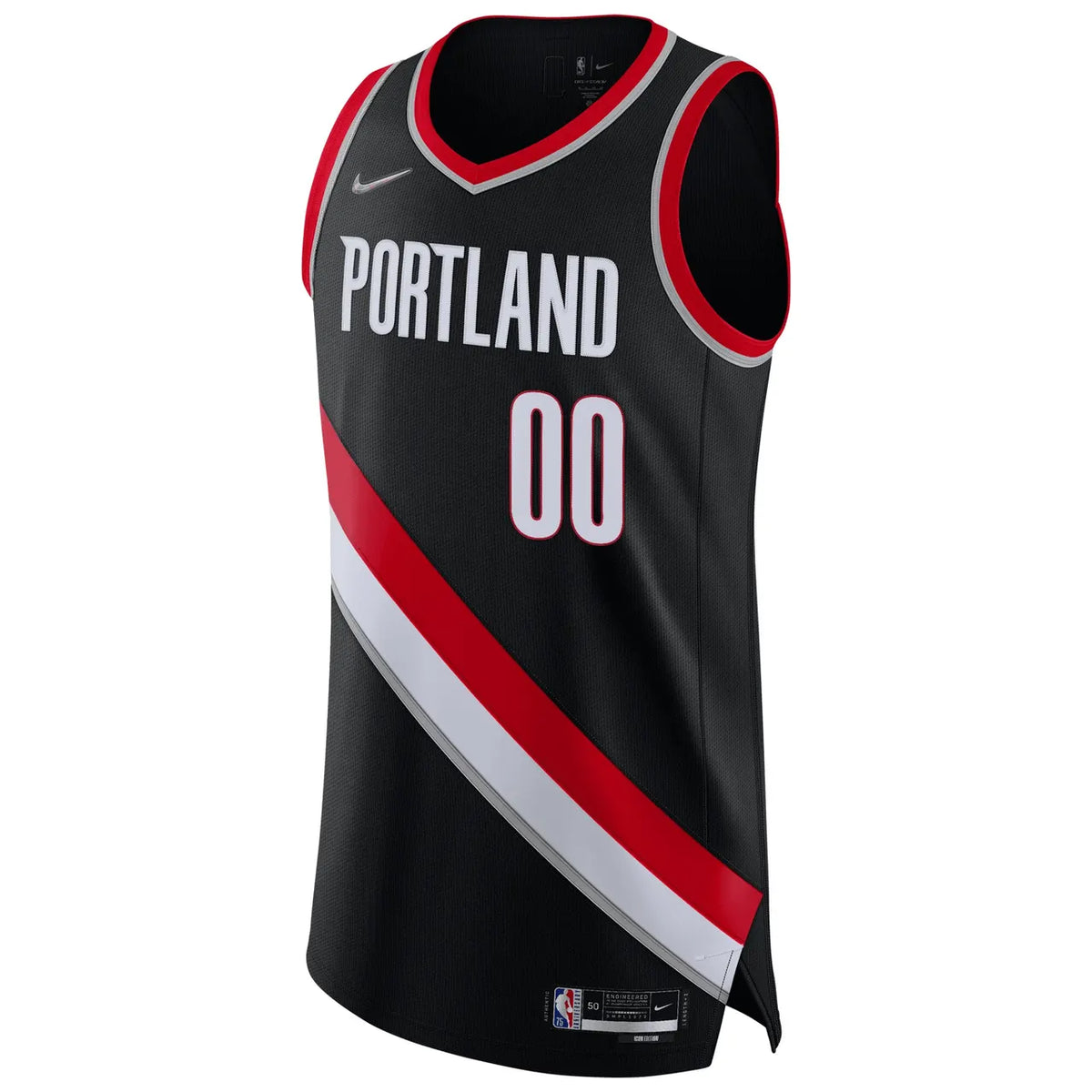 Custom Portland Black Jersey - Hình 3