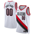custom Nike Blazers White Jersey