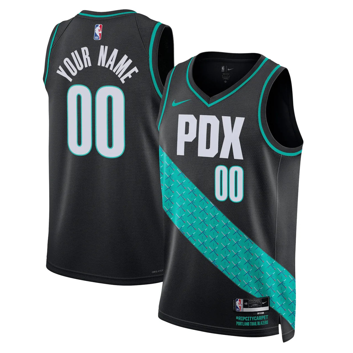 Blazers City Edition Jersey - Hình 2