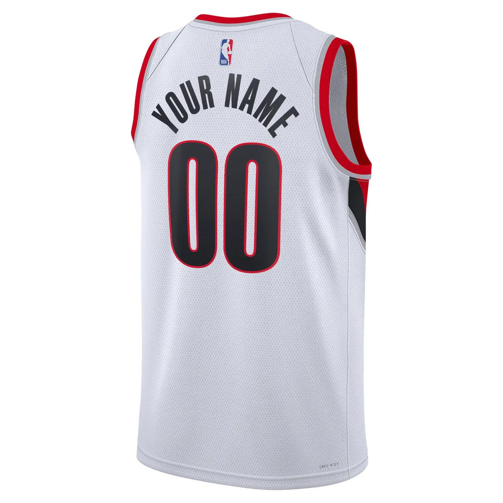 Nike Blazers White Jersey - Hình 4