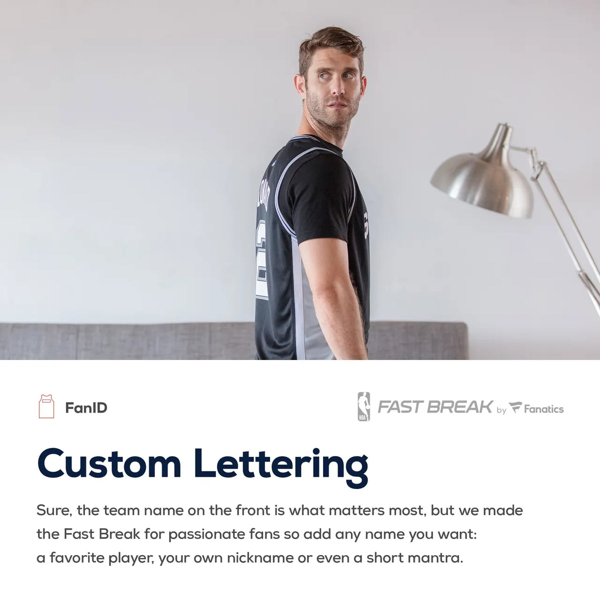 custom Fanatics Spurs White Jersey - Hình 7