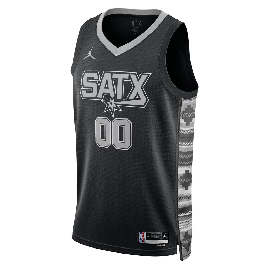 custom Jordan SATX Black Jersey - Hình 2