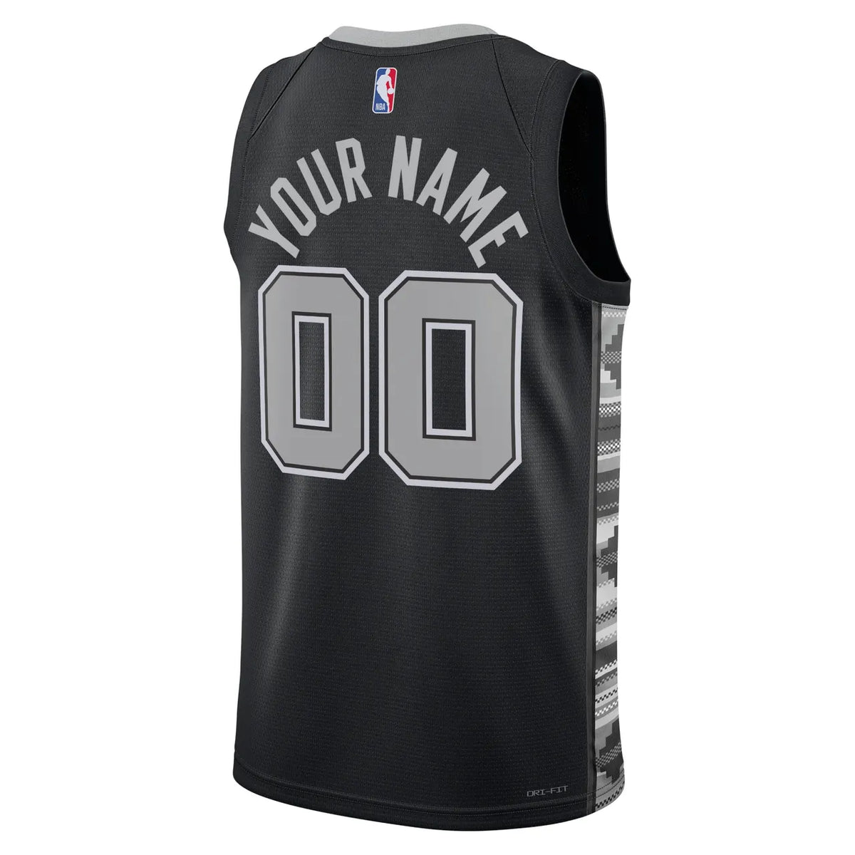 custom Jordan SATX Black Jersey - Hình 3