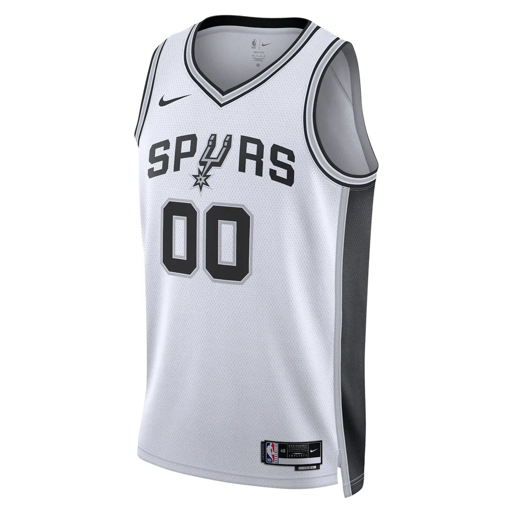 Spurs White Custom Jersey nike