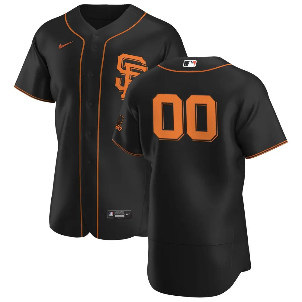 Giants Black Alternate Jersey nike custom