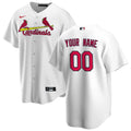 nike mlb Cardinals White Custom Jersey