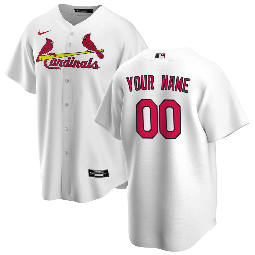 Cardinals White Custom Jersey nike