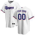 Rangers White Custom Jersey nike