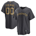 nike Toronto Jays Gray Custom Jersey