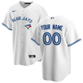 Custom Blue Jays White Jersey