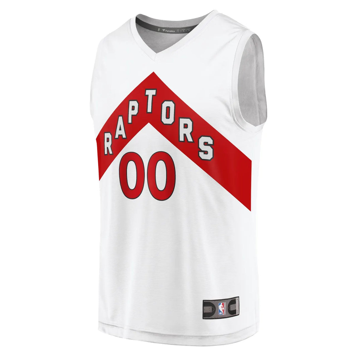Raptors White Custom Jersey fanatics - Hình 3