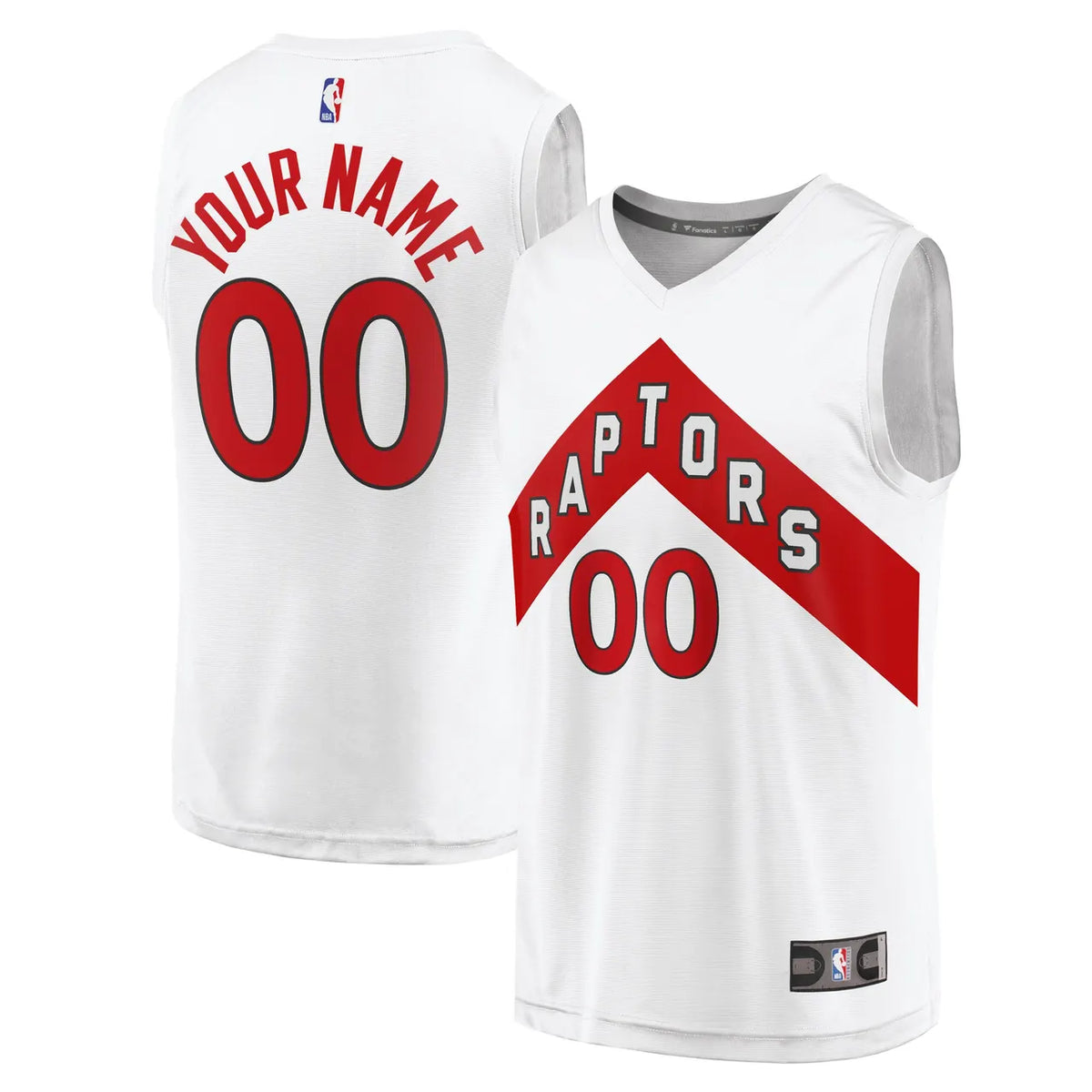 Raptors White Custom Jersey fanatics