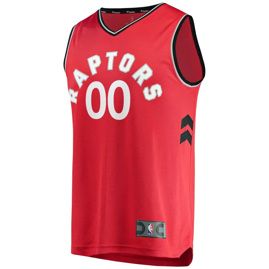 Raptors Red Custom Jersey fanatics - Hình 2