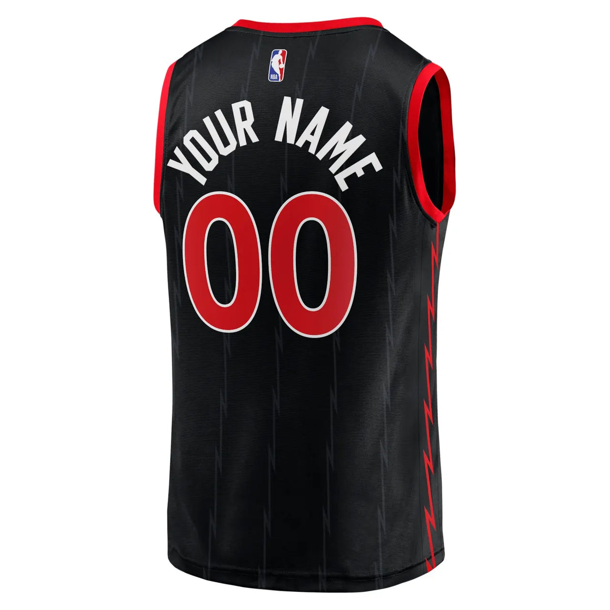 Custom Raptors Black Jersey - Hình 4