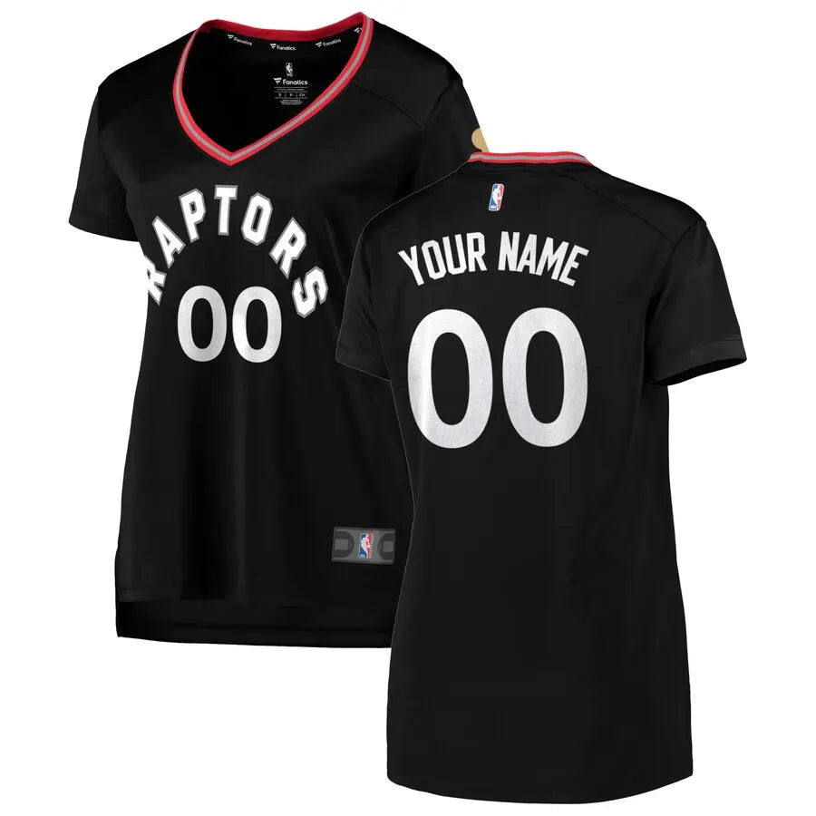 fanatics Raptors Black Custom Jersey