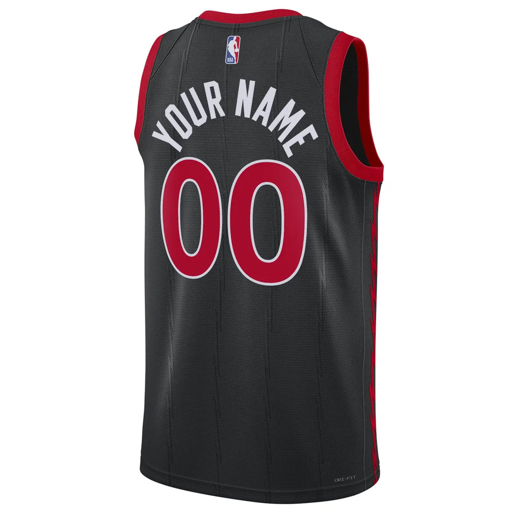 Custom Raptors Black Jersey - Hình 4