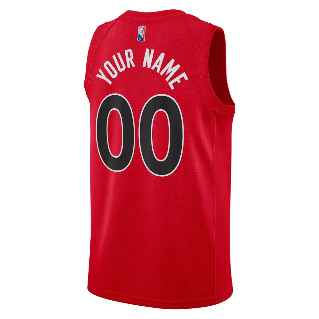 Custom Raptors Red Jersey - Hình 4