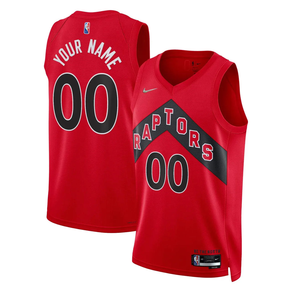Custom Raptors Red Jersey - Hình 2